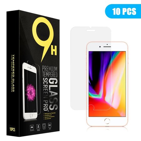 APPLE Apple TSPIP8L-10 iPhone 8; 7; 6; 6S Plus Tempered Glass Screen Protector for 0.33 mm Arcin - Pack of 10 TSPIP8L-10